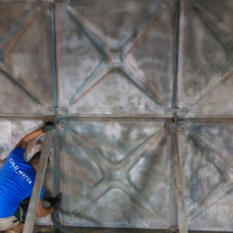 Cold Water Storage steel water tank repair