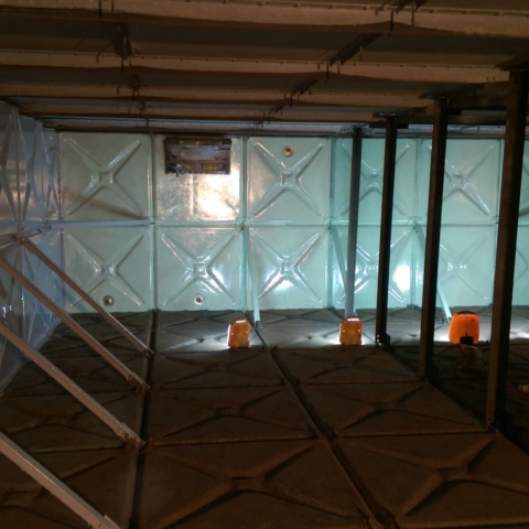 steel water tank reline in Sheffield