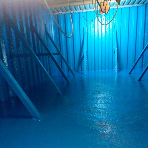 steel water tank reline in London