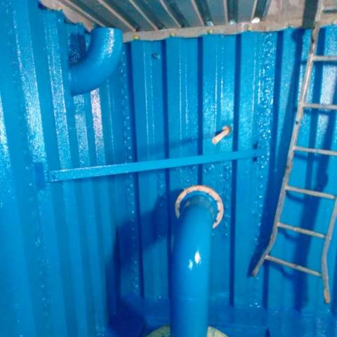 steel water tank reline