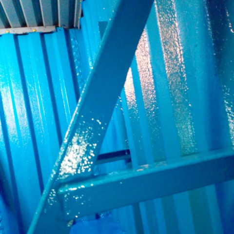 relining a steel sprinkler water tank