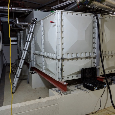 improving water tank access with Cold Water Storage