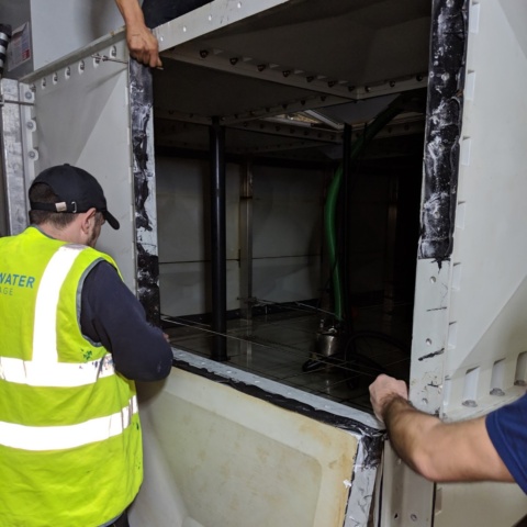 water tank modification and repair