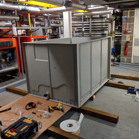 Cold Water Storage GRP tank replacement