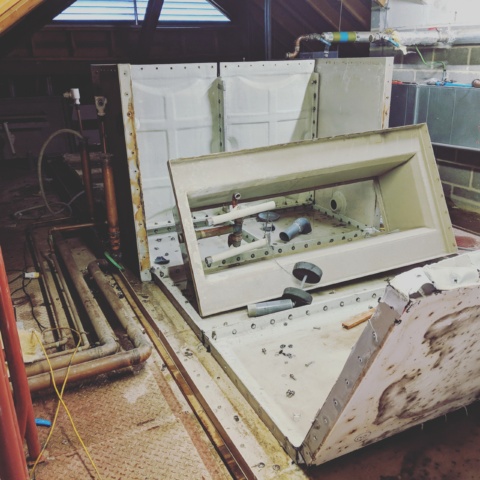 GRP tank replacement project in Kent