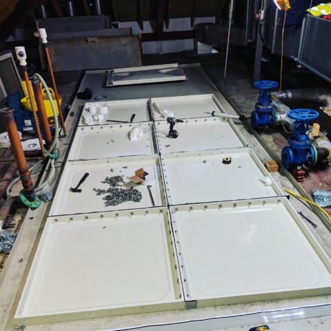 GRP tank replacement case study in Kent