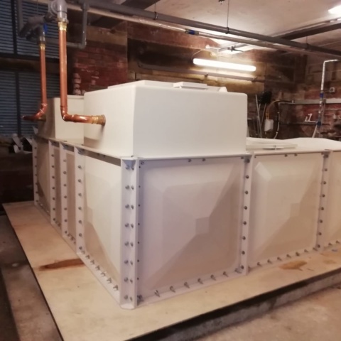 Case study of GRP cold water tank replacement