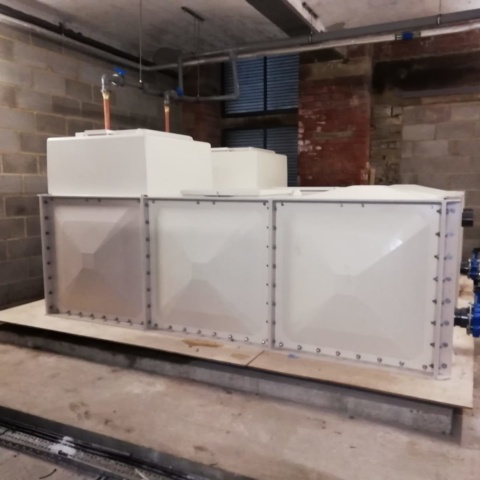 Case study of GRP cold water tank replacement