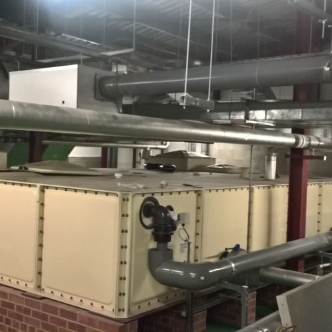 adding a low level access panel to cold water tank