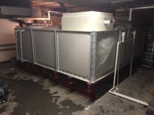 Title graphic for Cold Water Storage blog about GRP water tanks